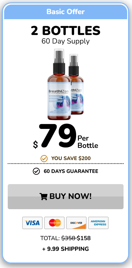 Breathizen Buy One Bottle