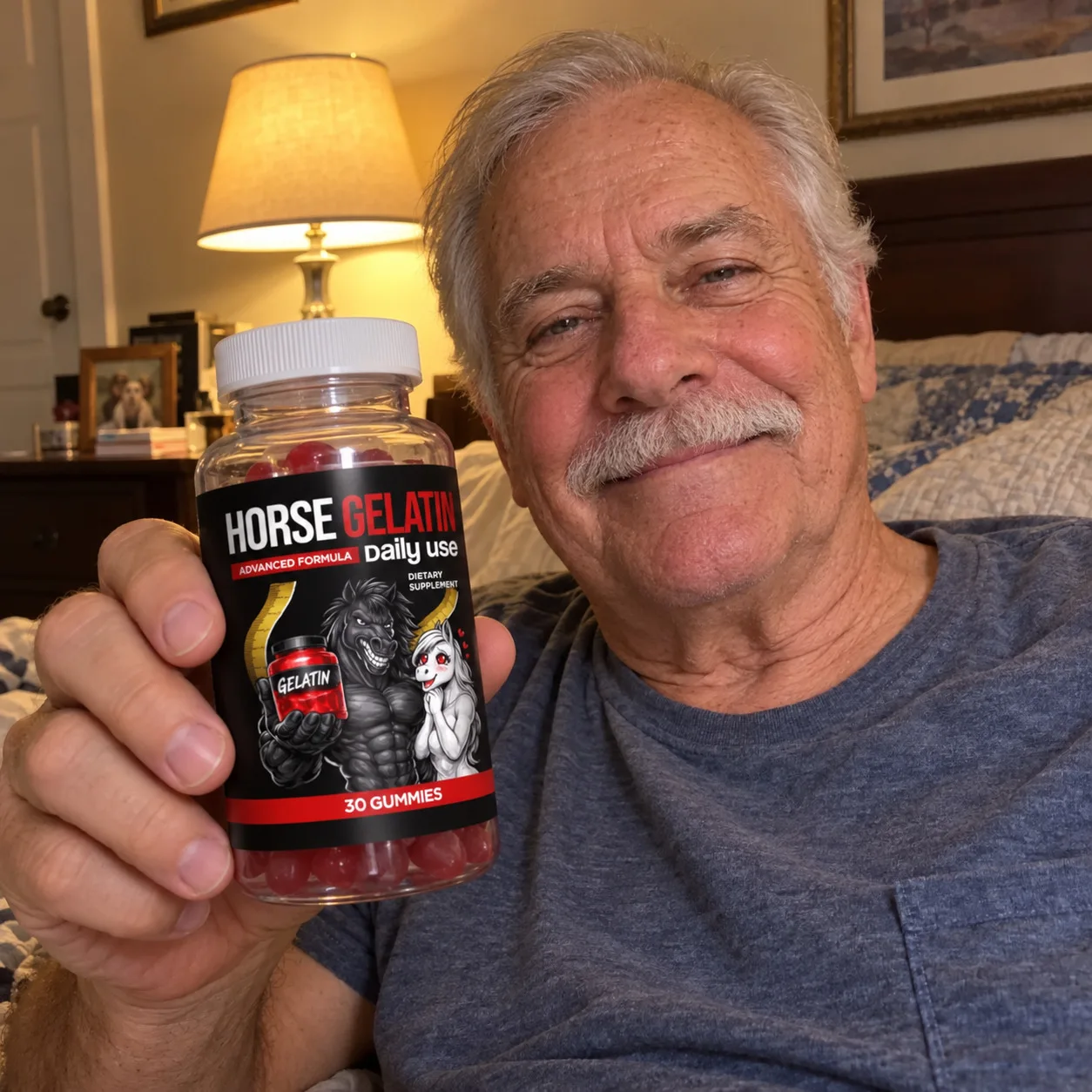 Horse Gelatin male vitality gummies